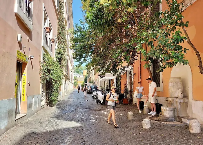 Trastevere Cisterna 4 Daire *
